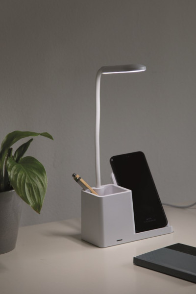 Schreibtisch-Lampe mit Ladestation LIGHT & CHARGE