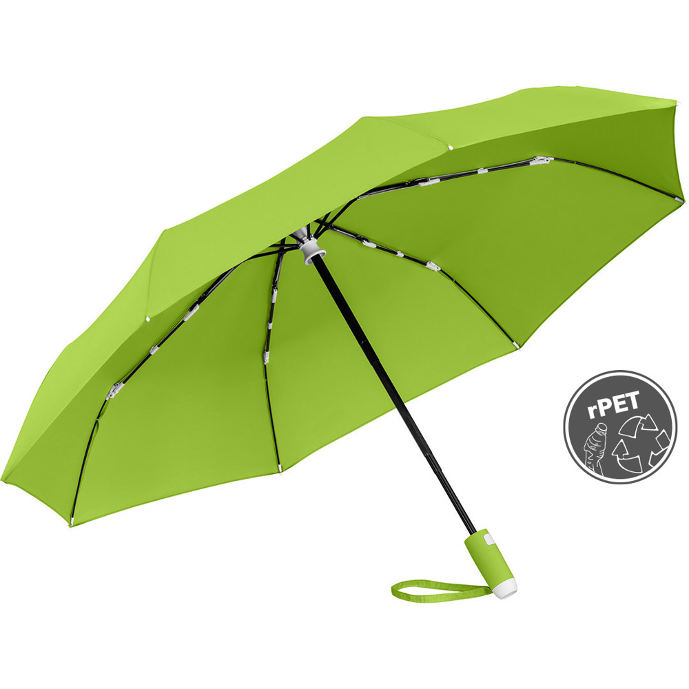 5444 AOC-Taschenschirm FARE® Whiteline - Limette