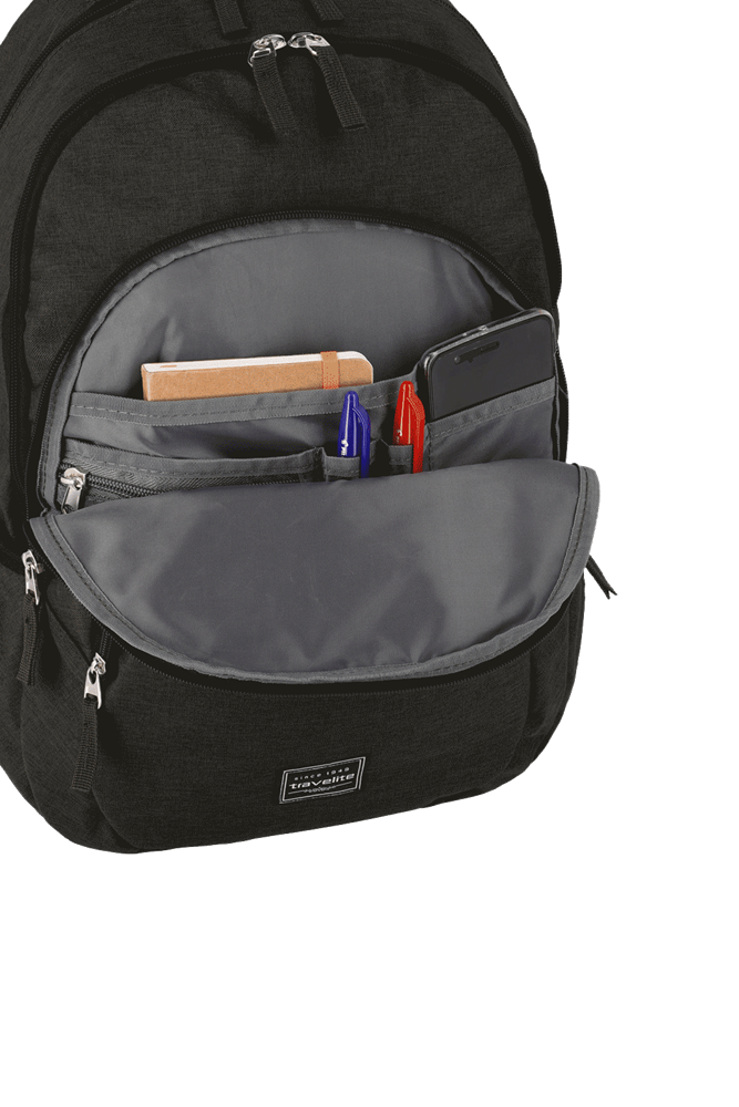 TRAVELITE BASICS Rucksack Melange, Braun