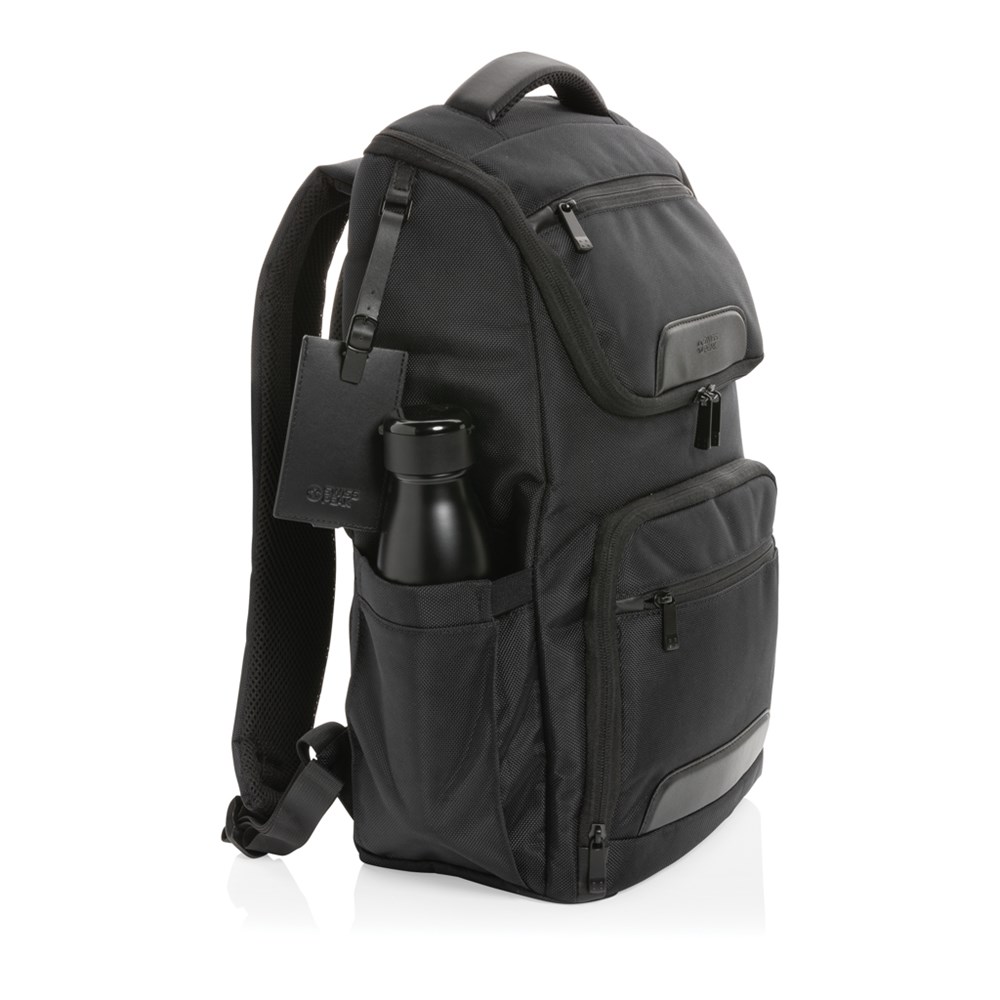 Swiss Peak AWARE™ RPET Voyager 15.6" Laptop Rucksack