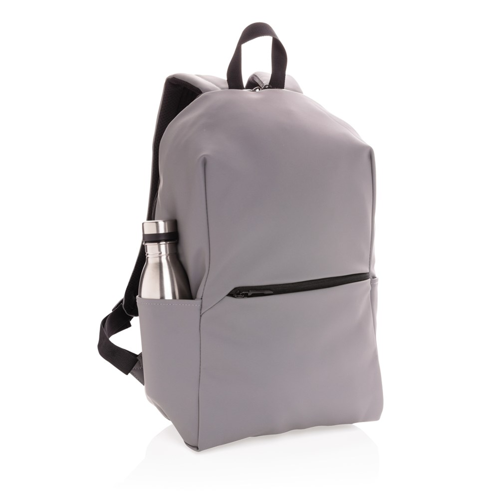 Schicker PU 15.6" Laptop-Rucksack