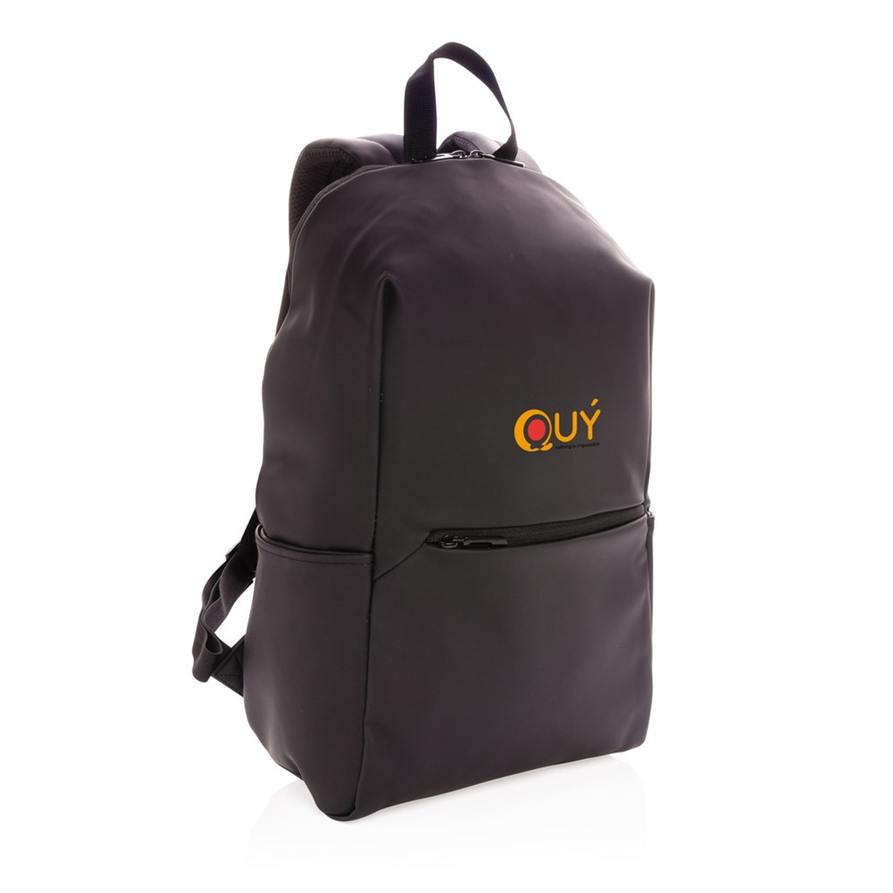 Schicker PU 15.6" Laptop-Rucksack