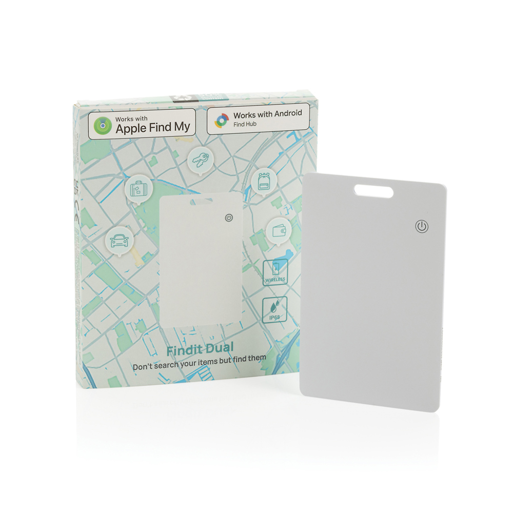 Findit Dual aufladebare RCS Ultra-Thin-Finder-Card