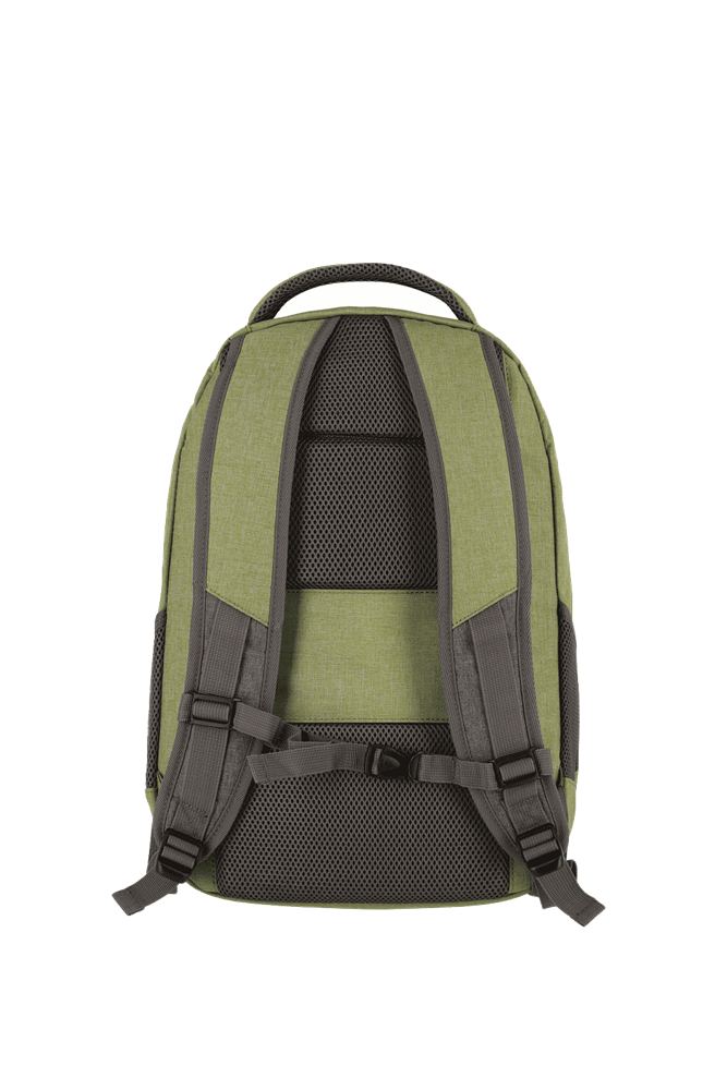 TRAVELITE BASICS Rucksack Melange, Grün/Grau