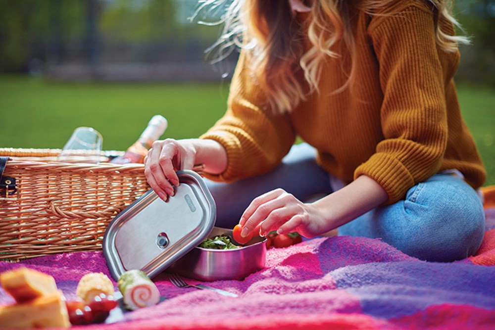 Black+Blum Stainless Steel Lunch Box groß