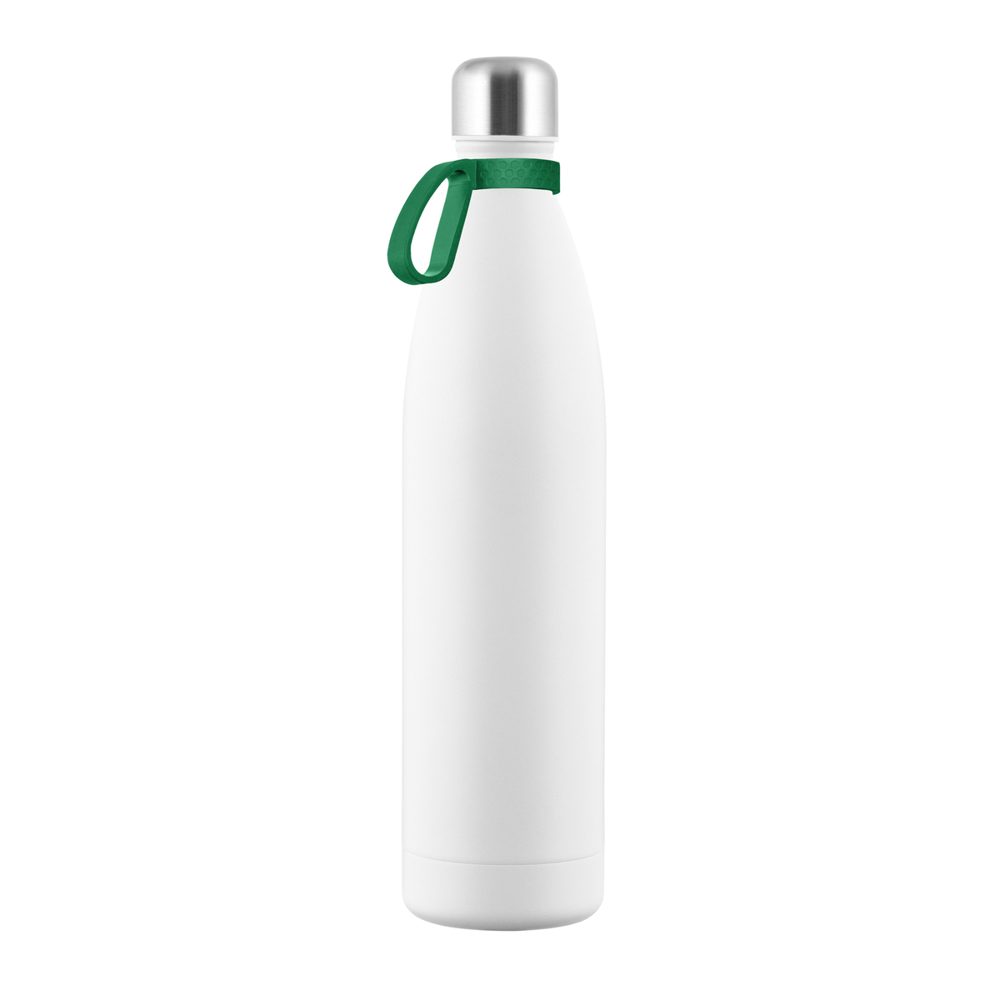 Thermotrinkflasche RETUMBLER-NIZZA XXL - grün, silber, weiß