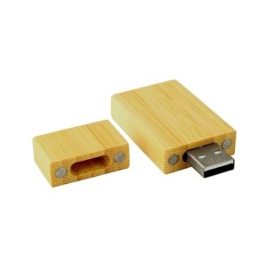 USB Stick NH02 USB 3.0 A 16 GB Bambus