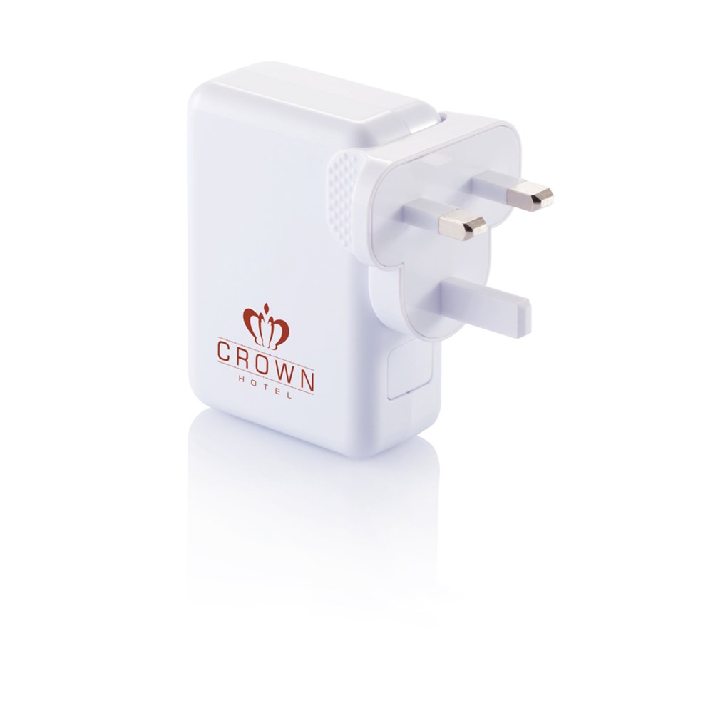 Reiseadapter mit 4fachem USB Anschluss