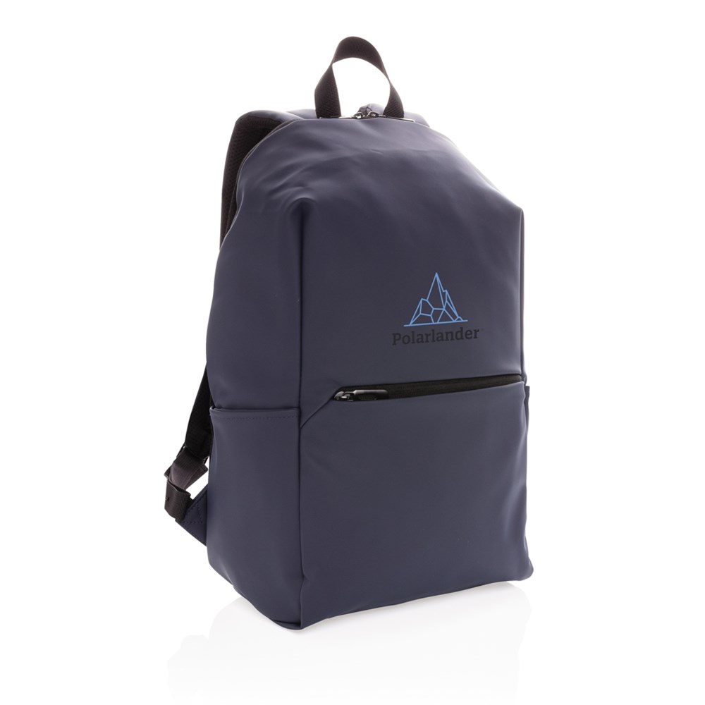 Schicker PU 15.6" Laptop-Rucksack