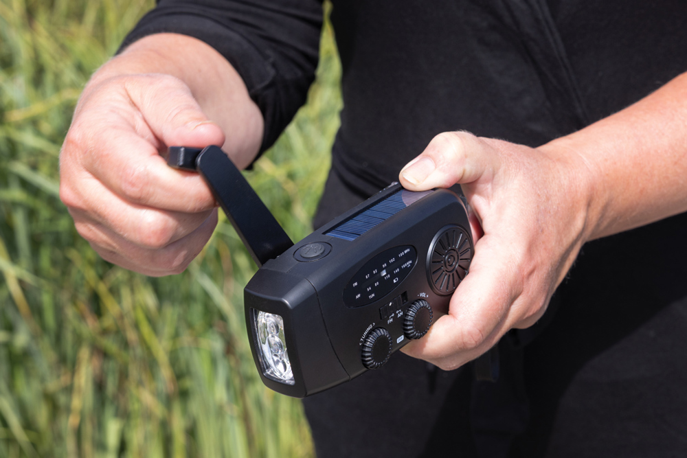 RescueWave Notfallradio aus RCS recyceltem Kunststoff