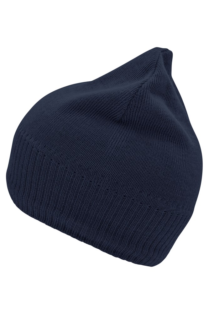 Knitted Beanie with Fleece Inset