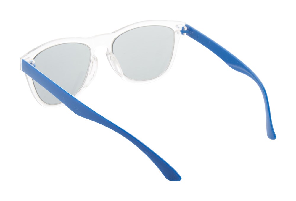 Weiß/blau