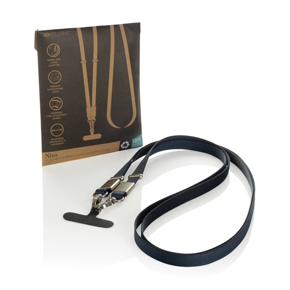 Nivo Crossbody-Handyband aus RCS recyceltem PET