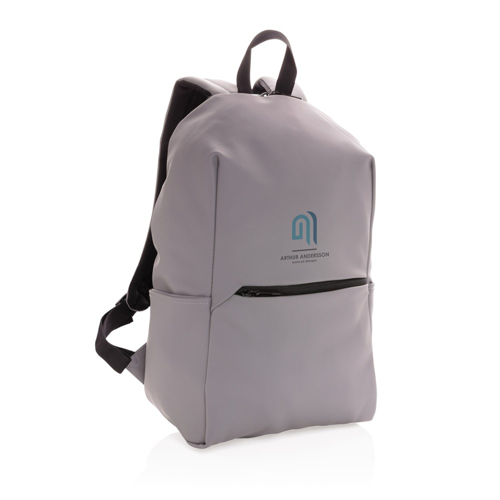 Schicker PU 15.6" Laptop-Rucksack