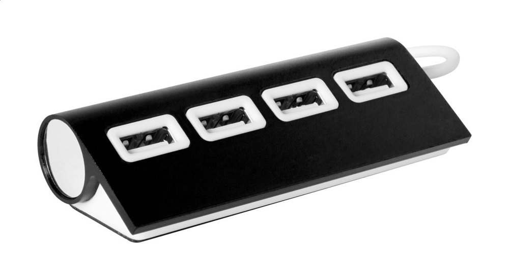 Wudge - Usb Hub - schwarz/weiß
