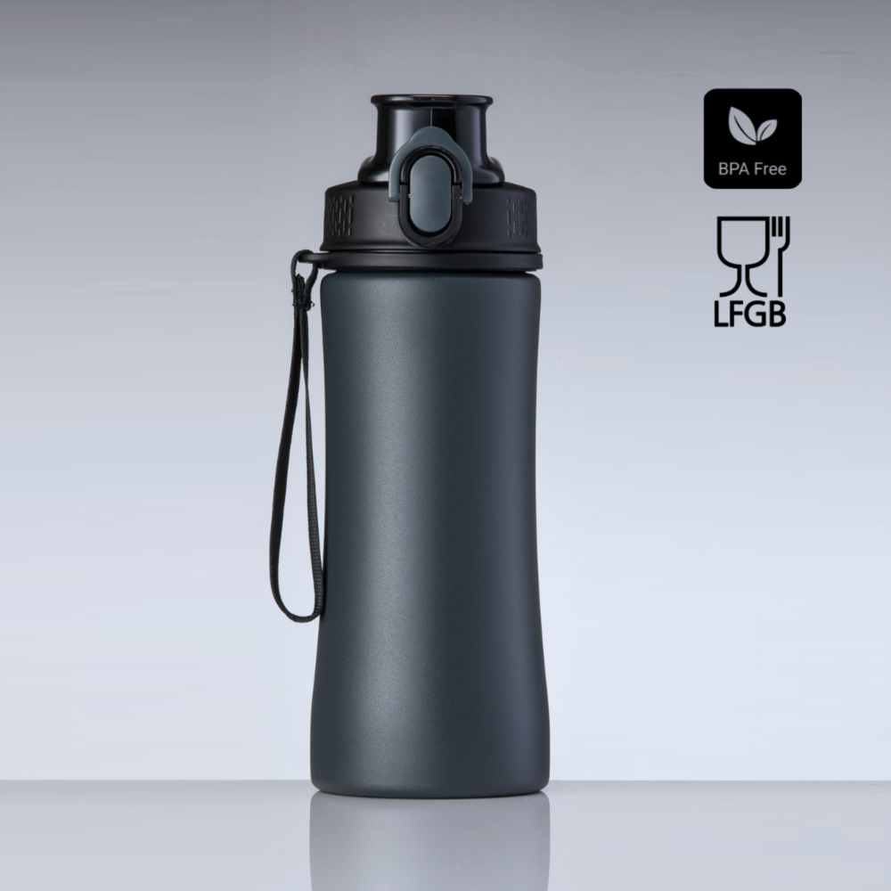 Primo edelstahlflasche, 550 ml - Grau
