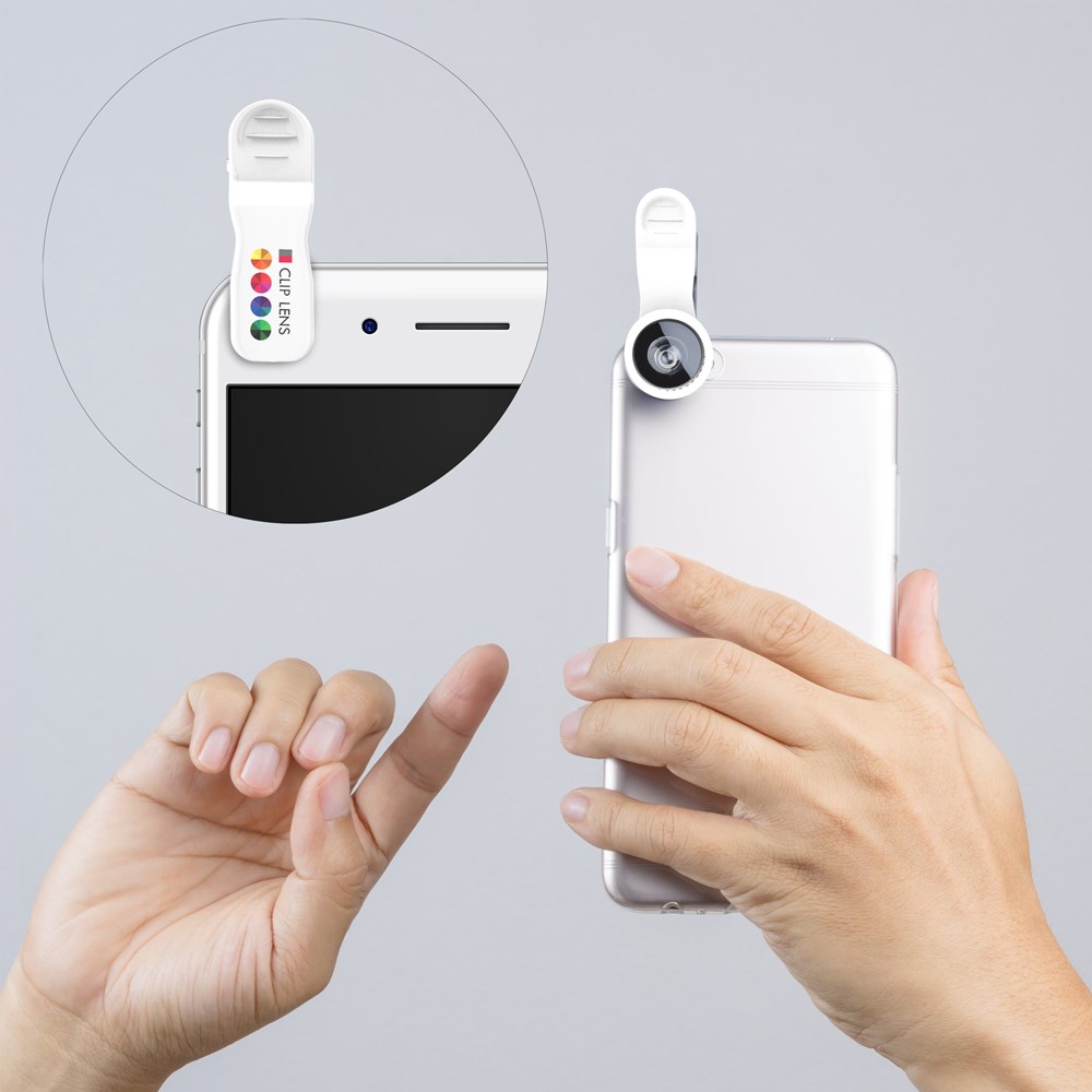 Clip Lens White