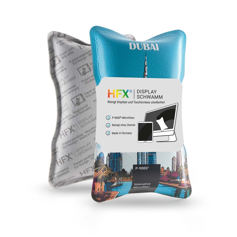 HFX®-Displayschwamm Color mit Standard-Banderole, All-Inclusive-Paket