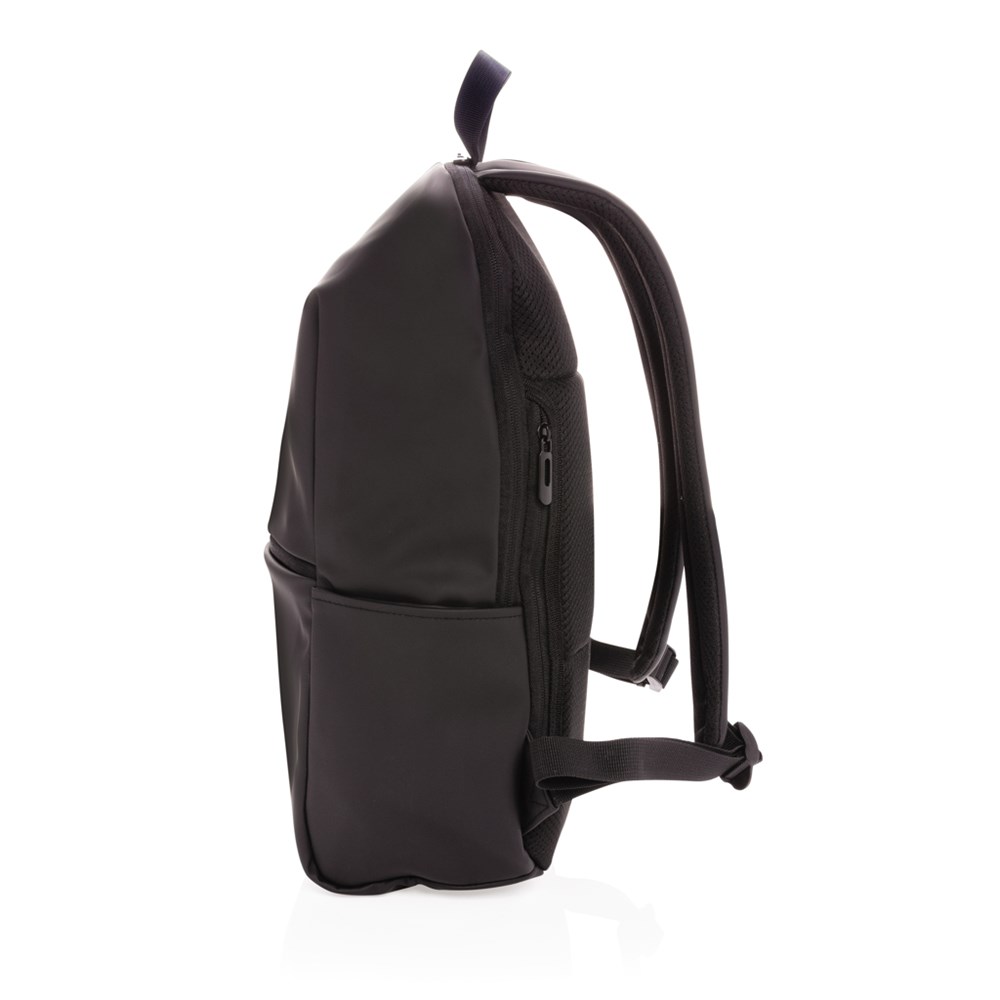 Schicker PU 15.6" Laptop-Rucksack