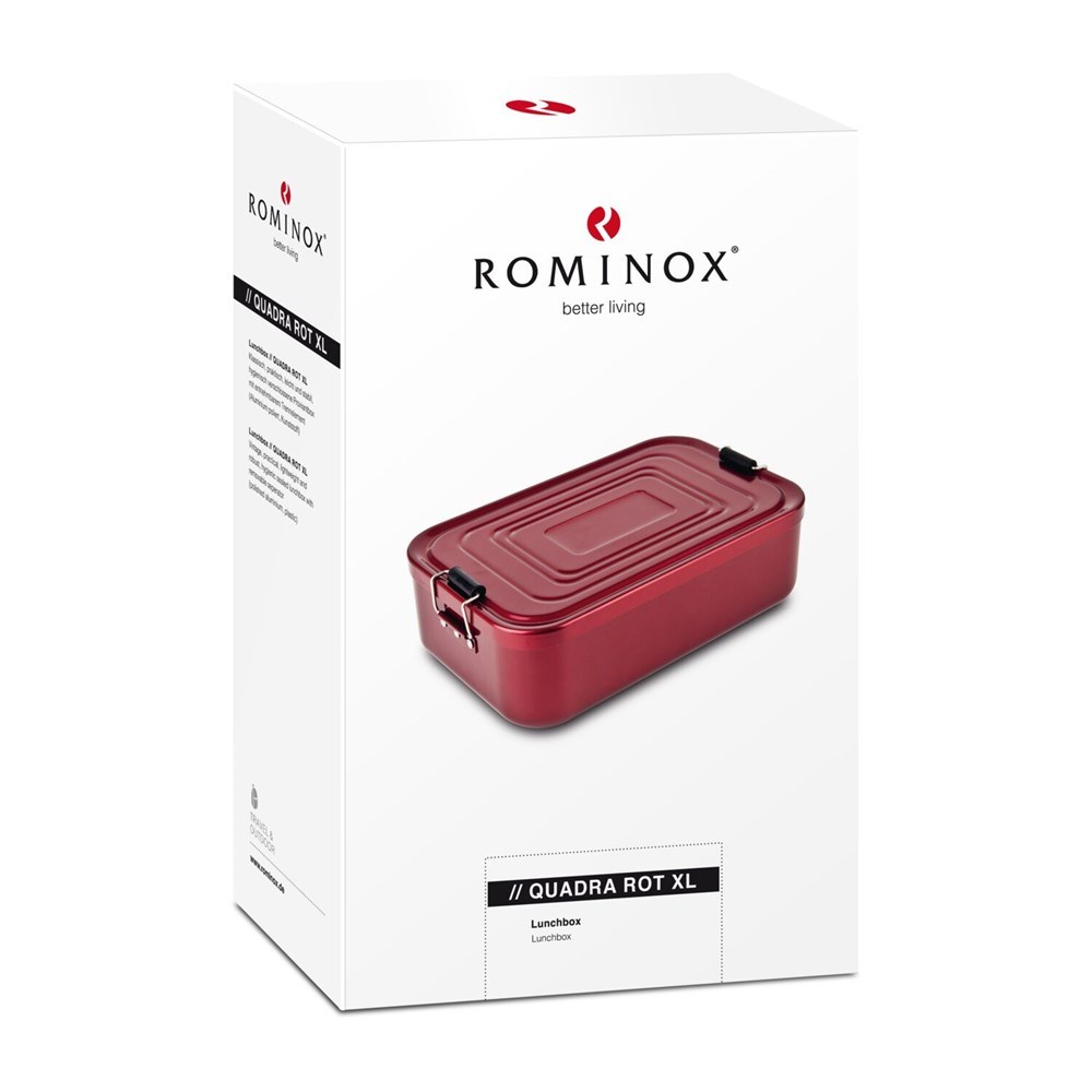 ROMINOX® Lunchbox // Quadra Rot