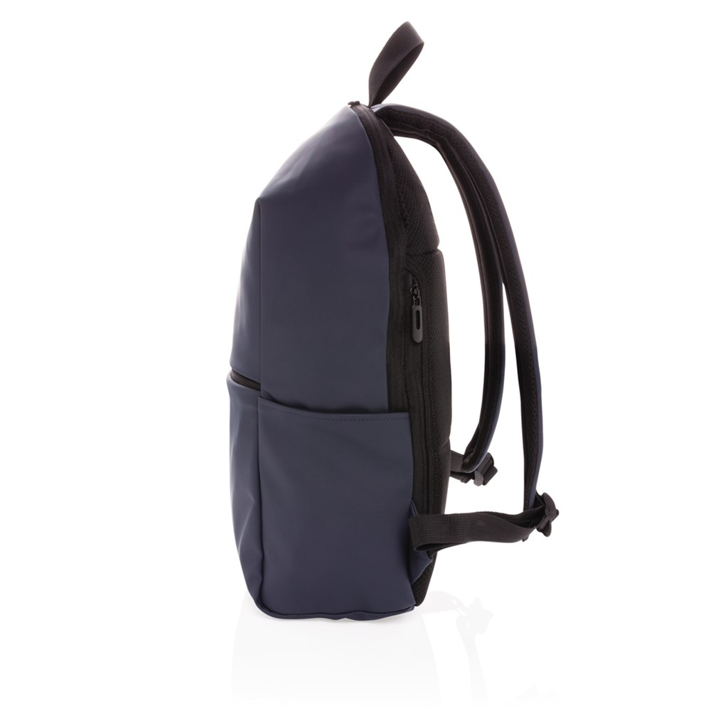 Schicker PU 15.6" Laptop-Rucksack