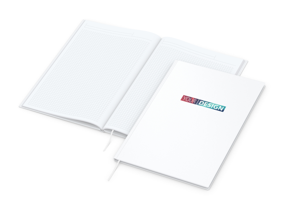 Notizbuch Memo-Book EXPRESS, A4, weiß