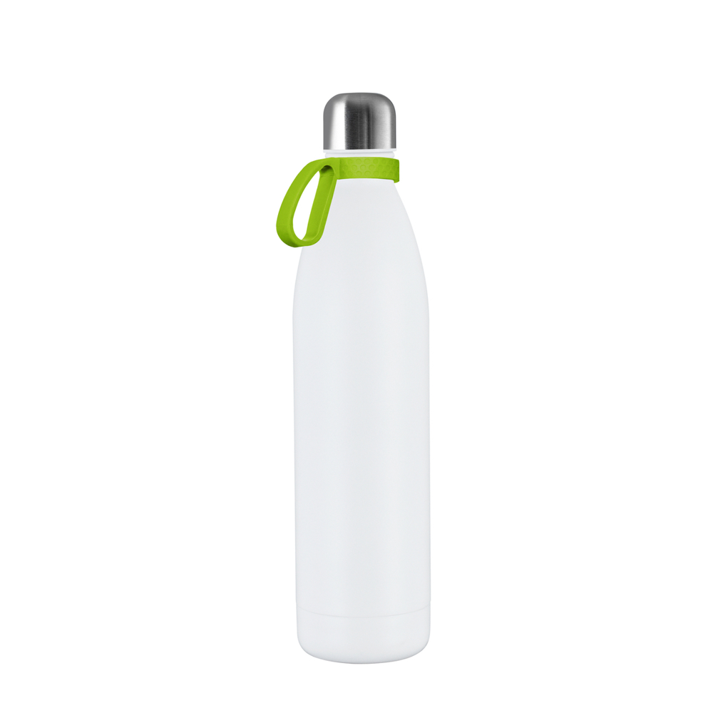 Thermotrinkflasche RETUMBLER-NIZZA XL - silber, weiß, hellgrün
