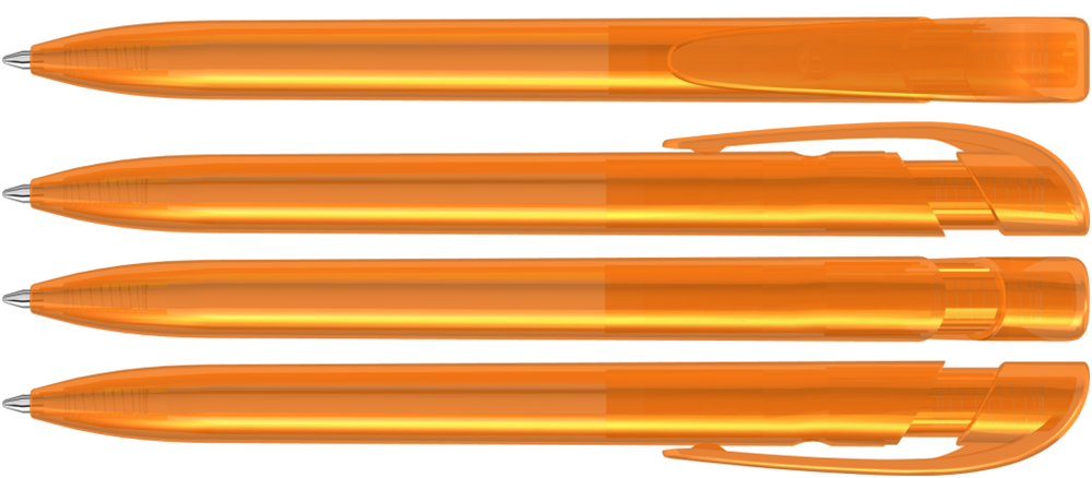 YES transparent, orange